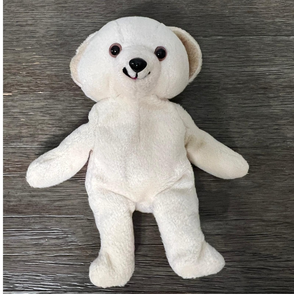 Vintage Snuggle Bear Plush Lever‎ Brothers Company Cream Stuffed Toy